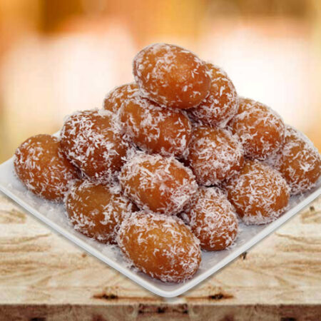 Coconut Gulab Jamun